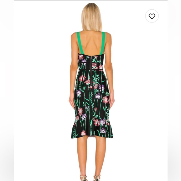 BCBG Floral MIDI Dress - Picture 7 of 7